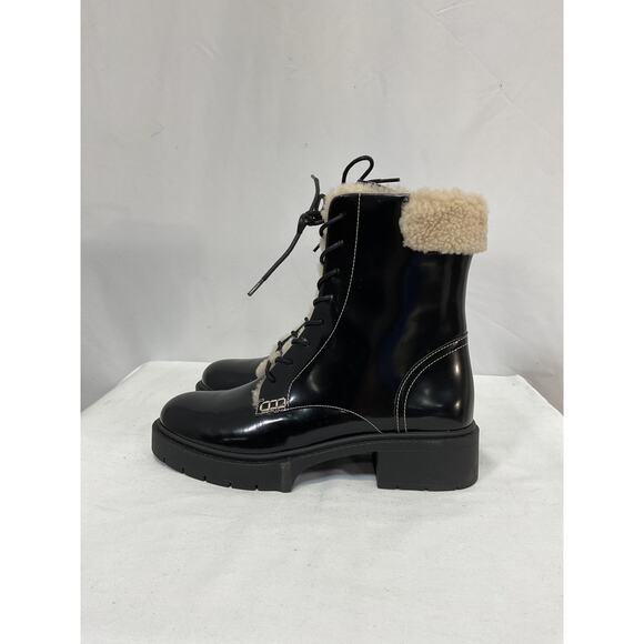 Coach 'Leighton' Black Bootie 7.5 - Picture 3 of 6